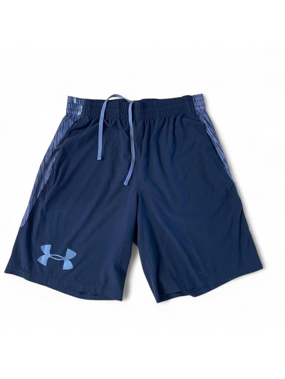 Men's Under Armour navy blue shorts L LARGE